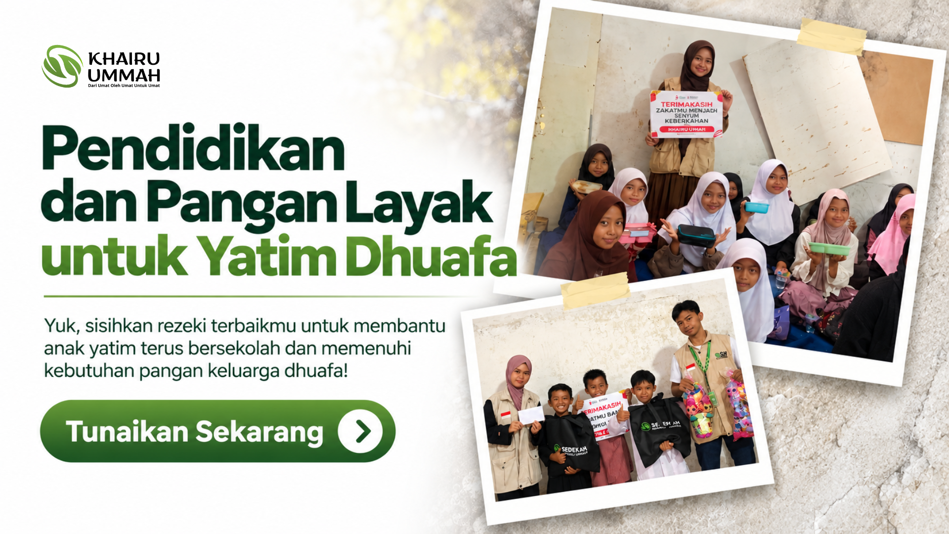 Program Berbagi untuk Anak Yatim dan Keluarga Dhuafa di Pelosok Bandung
